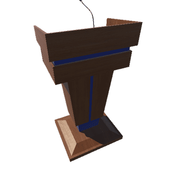 Presidential podium 1